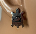 Schildkr�ten Overlay Ohrstecker Hopi
