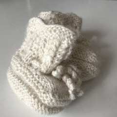 Baby Schuhe aus 100% Alpaka