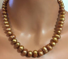 Perlenkette SWZ Perle in ros�