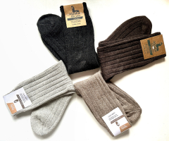 Alpakasocken im Feinstrick Gr. 39 - 42