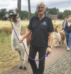 Gutschein Alpaka Wanderung f�r eine Person