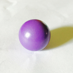 Klangkugel in lila f�r Anh�nger in Gr�sse L 20mm