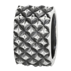 REBELIGION Black Rock Bead Charm large 15-01006-71-001