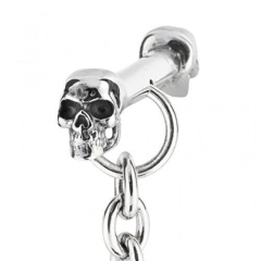 REBELIGION Black Rock Verschluss Shutter mit Totenk�pfen 15-00576-71-001