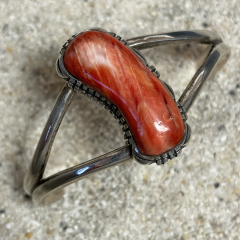 Spiny Oyster Armspange Navajo Handarbeit
