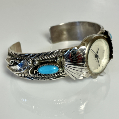 T�rkis Uhrenarmreif Navajo Indianerschmuck Damen